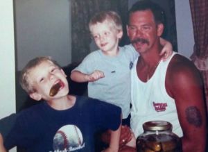 dad and boys
